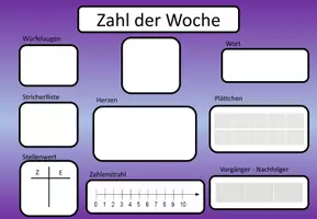 Vorschau - Poster - Zahl der Woche - Tafelvorlage - Seite 1