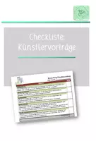 Vorschau - Präsentationen/Tafelbilder - Bewertungskarte / Kriterienkatalog Künstlervortrag - Deckblatt