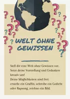 Vorschau - Arbeitsblätter - Wie würde eine Welt ohne Gewissen aussehen? - Deckblatt