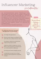 Vorschau - Arbeitsblätter - Influencer Marketing - Wie funktioniert Influencer Marketing? - Deckblatt