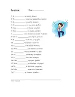 Vorschau - Arbeitsblätter - Le présent Arbeitsblatt/ Worksheet - Seite 1
