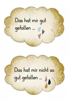 Vorschau - Fördermaterial/Inklusion - Reflexionskarten - Reflexionswolken Boho Style - Seite 2