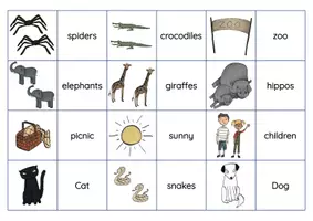 Vorschau - Bildkarten - Brown Owl at the Zoo - MAKE YOUR OWN GAME OF PAIRS - Seite 3