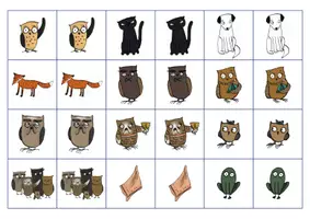 Vorschau - Arbeitsblätter - Brown Owl's Birthday Tea - MAKE YOUR OWN GAME OF PAIRS - Seite 2