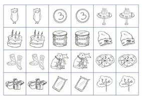 Vorschau - Arbeitsblätter - Brown Owl's Birthday Tea - MAKE YOUR OWN GAME OF PAIRS - Seite 3
