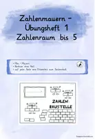Vorschau - Arbeitsblätter - Materialpaket Zahlenmauern Klasse 1/2 - Seite 1