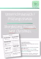 Vorschau - Stundenentwürfe - Unterrichtsbesuch Storytelling "Froggy's Best Christmas" - Deckblatt