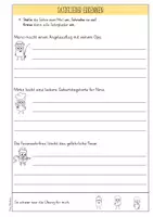 Vorschau - Arbeitsblätter - Satzglieder kleine Übungen Minimin - Seite 2