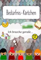 Vorschau - Bildkarten - Bedürfnis-Karten, Achtsamkeit: Was brauche ich? - Deckblatt