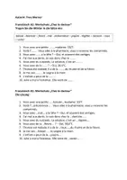 Vorschau - Arbeitsblätter - Französisch A2 Wortschatz Chez le docteur - mit Lösung - Deckblatt