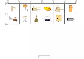 Vorschau - Stationenlernen - Klassenrauminstrumente - Bingo - Seite 3