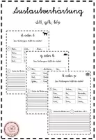 Vorschau - Arbeitsblätter - Paket zur Auslautverhärtung d/t, g/k, b/p - Deckblatt