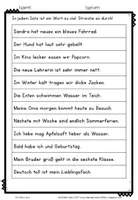 Vorschau - Arbeitsblätter - Lesekompetenz fördern in der Grundschule- Sätze lesen- Übungen und Arbeitsblätter (IGLU-Studie) - Seite 2