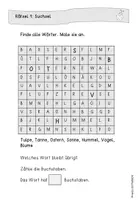 Vorschau - Arbeitsblätter - Escape Room Frühling Klasse 1, Rätsel - Seite 1
