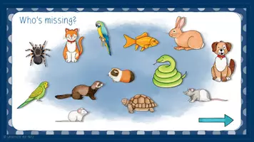 Vorschau - Interaktives Material - Materialpaket - Wörter lesen interaktiv 14 Pets - Seite 2