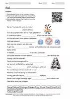 Vorschau - Arbeitsblätter - Arbeitsblatt zum Thema "Asyl" + Onlineübung & MP3 + Mindmap + Infografik - Deckblatt