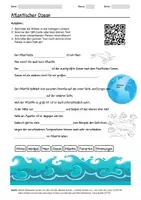 Vorschau - Arbeitsblätter - Arbeitsblatt zum Thema "Atlantischer Ozean" + Onlineübung & MP3 + Mindmap + Infografik - Deckblatt