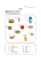 Vorschau - Arbeitsblätter - (junk) food Arbeitsblätter für die Grundschule - Seite 2