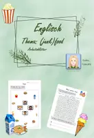 Vorschau - Arbeitsblätter - (junk) food Arbeitsblätter für die Grundschule - Deckblatt