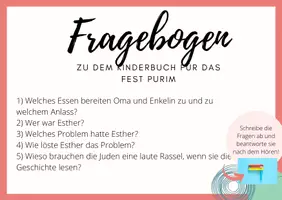Vorschau - Arbeitsblätter - Jüdische Feste durch Kinderbücher entdecken - Seite 3
