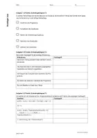 Vorschau - Arbeitsblätter - Grundlagen Java: Klausur/Lernstandsüberprüfung - Seite 2