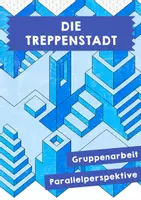Vorschau - Mal- und Bastelvorlagen - Die Treppenstadt - Malvorlagen für die Gruppe - Deckblatt