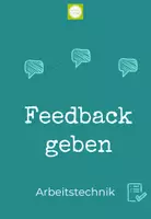 Vorschau - Poster - Feedback Arbeitstechnik - Deckblatt
