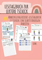 Vorschau - Stundenentwürfe - Lesetagebuch Lesetagebuch Tschick Unterrichtsmaterial Deutsch Klasse 7–10 Arbeitsblätter selbstständiges Arbeiten mit Lösungen - Deckblatt