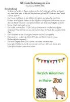 Vorschau - Stundenentwürfe - QR-Code Rechenweg Addition und Subtraktion bis 100 mit ZÜ - Seite 1