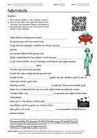 Vorschau - Arbeitsblätter - Arbeitsblatt zum Thema "Außerirdische" + Onlineübung & MP3 + Mindmap + Infografik - Deckblatt