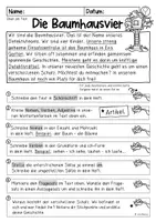 Vorschau - Arbeitsblätter - Üben am Text Set 2 I Klasse 2 (Wortarten, Abschreiben, Satzarten) - Seite 3