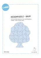 Vorschau - Mal- und Bastelvorlagen - Baum - Riesenpuzzle für die Gruppe - Seite 2