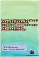 Vorschau - selbst erstellte Cliparts/Grafiken - Buttons zur Materialerstellung im png Format - Deckblatt