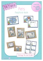 Vorschau - Arbeitsblätter - Peephole Book - 14 Pets - Deckblatt