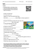 Vorschau - Arbeitsblätter - Arbeitsblatt zum Thema "Bach" + Onlineübung & MP3 + - Deckblatt