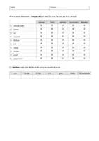 Vorschau - Arbeitsblätter - Wortarten Schokolade Übung - Seite 1