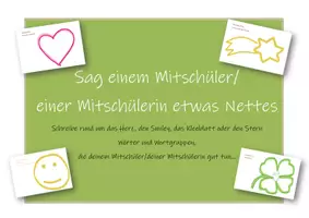 Vorschau - Arbeitsblätter - Warme Dusche: Sozialkompetenz und Klassenzusammenhalt stärken - Deckblatt
