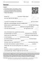 Vorschau - Arbeitsblätter - Arbeitsblatt zum Thema "Bananen" + Onlineübung & MP3 + Infografik - Deckblatt