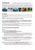 Vorschau - Merkblätter - Analyse von Fotografien - Deckblatt