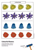 Vorschau - Arbeitsblätter - Preschool block - Similarities & differences 4 years and up - Seite 2