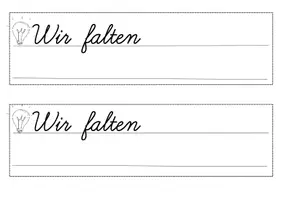 Vorschau - Präsentationen/Tafelbilder - Freebie Faltregeln erarbeiten und präsentieren - Seite 1