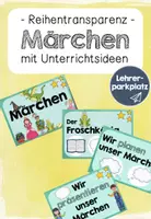 Vorschau - Unterrichtsreihen - Märchen: Reihentransparenz und Unterrichtsideen - Deckblatt