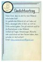 Vorschau - Poster - Gedichtvortrag in der Grundschule - Seite 1