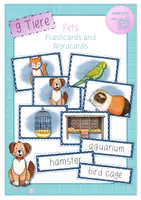 Vorschau - Bildkarten - Flashcards and Wordcards - 9 Pets - Deckblatt