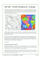 Vorschau - Arbeitsblätter - GRATIS Pop-Art Mathe - Multiplikation-Erdkugel - Seite 3