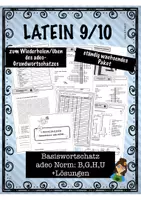 Vorschau - Arbeitsblätter - adeoNorm Basiswortschatz: Buchstaben B,G,H,U - Deckblatt