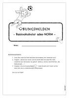 Vorschau - Arbeitsblätter - adeoNorm Basiswortschatz: Buchstaben B,G,H,U - Seite 2