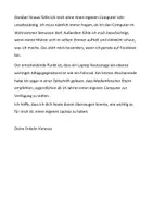 Vorschau - Arbeitsblätter - Brief an Oma: Stellungnahme eigener Laptop (Folie) - Seite 2
