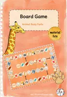 Vorschau - Spiele - ANIMAL BODY PARTS: Board Game - Deckblatt