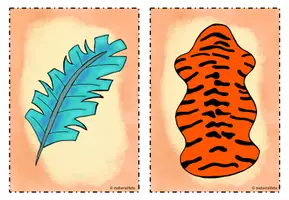 Vorschau - Bildkarten - ANIMAL BODY PARTS: Flashcards - Seite 3